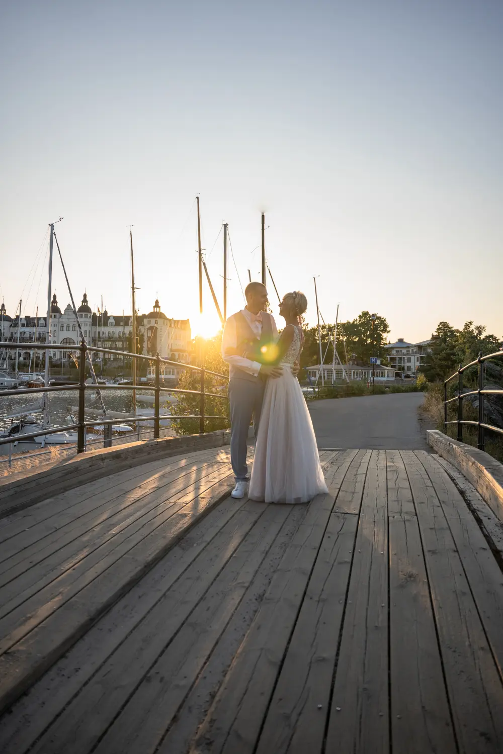 Svenja Lingat Fotografie – frisch verheiratetes Paar